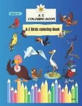 A-Z Coloring book: A-Z Birds Coloring book