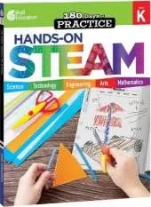 180 Days™: Hands-On STEAM for Grade K: Practice, Assess, Diagnose