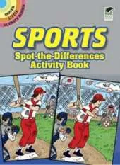 Sports Spot-The-Differences Activity Book