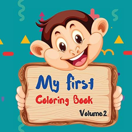 My First Coloring Book Volume 2: Animal coloring books for kids Kindergarten coloring book Animal coloring pages