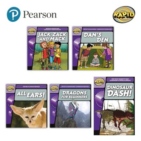 Intervention Rapid Phonics Print Pack (3 coies of every reader plus Teacher Guides and wallchart)
