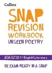 AQA Unseen Poetry Anthology Workbook: Ideal for the 2026 and 2027 Exams