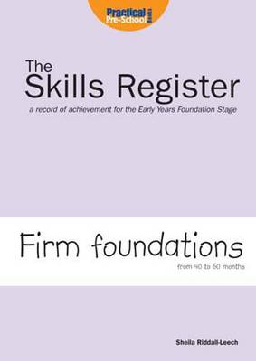Firm Foundations: A Record of Achievement for the Early Years Foundation Stage