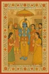 Ramayana: Ayodhya Kand: The Exile of Lord Rama: An Illustrated Ramayana Book for Kids Kaikeyi's Promise, the Lost Kingdom, and the Journey into the Forest Ages 4-10