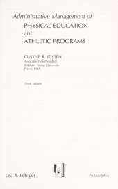 Administrative Management of Physical Education and Athletic Programs