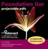 SMP Interact for Two-tier GSCE Mathematics Foundation Tier Projectable PDFs CD-ROM