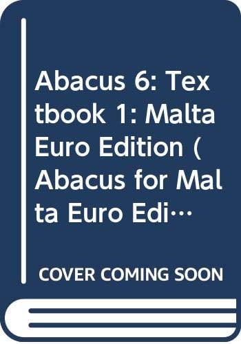 Abacus 6: Textbook 1: Malta Euro Edition