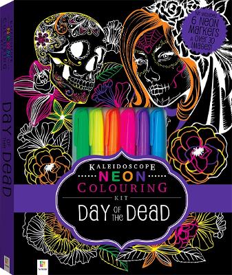 Kaleidoscope Colouring: Neon Day of the Dead Kit