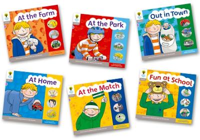 Oxford Reading Tree: Level 1: Floppy's Phonics: Sounds Books: Pack of 6