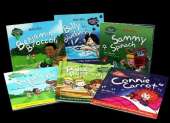NutriKids Story Book Set: Plant the Seeds of Health in your child with Connie Carrot and her friends