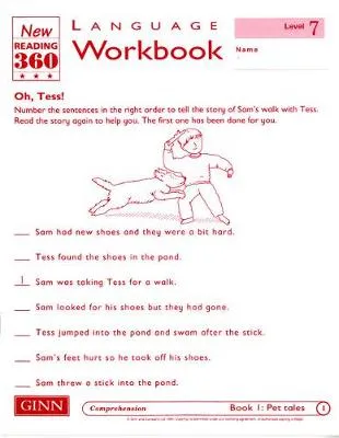 New Reading 360 Language Workbook 7