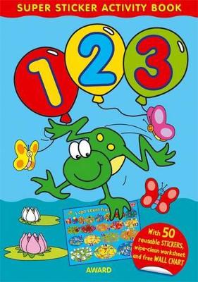 Super Sticker Activity Books 123