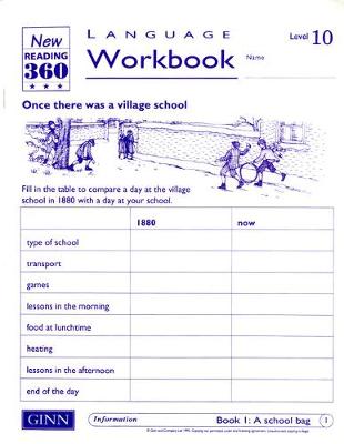 New Reading 360 Language Workbook 10