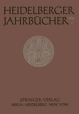Heidelberger Jahrbucher X