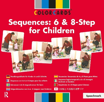 Sequences: Colorcards: 6 and 8- Step for Children