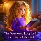 The Weekend Lucy Left Her Tablet Behind: A Story About Finding Joy Beyond Screens (Bedtime Story Book for kids Ages 5-7)