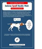 Zebras Spell Really Well: Sound to Letter: latest edition