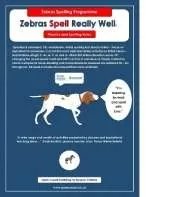 Zebras Spell Really Well: Sound to Letter: latest edition