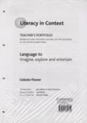 Language to Imagine, Explore and Entertain Teacher's Portfolio