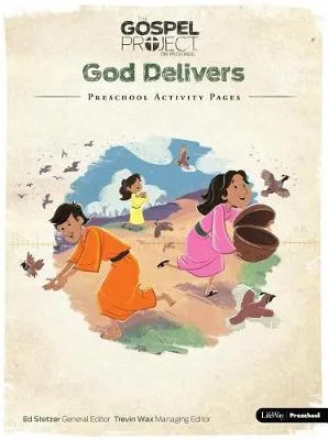 God Delivers:  Preschool Activity Pages