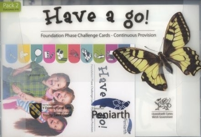 Have a Go Foundation Phase Challenge Cards - Continuous Provision Series 2 (Outcomes 4-6): Pack 2: Outcomes 4-6