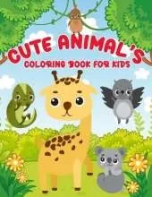 Cute Animal's Coloring Book for Kids