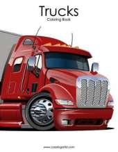 Trucks Coloring Book 1