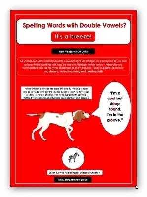SPELLING WORDS with Double Vowells? It's a breeze!: spelling words