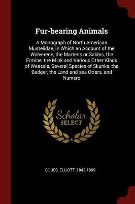 Fur-Bearing Animals: A Monograph of North American Mustelidae, in Which an Account of the Wolverene, the Martens or Sables, the Ermine, the Mink and Various Other Kinds of Weasels, Several Species of Skunks, the Badger, the Land and Sea Otters, and Numero