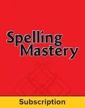 Spelling Mastery Level A Student Online Subscription, 1 year