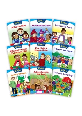 OVER THE MOON Senior Infant Fiction Reader Pack: Complete Fiction Reader Pack (9 titles)