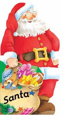 Santa: Mini People Shape Books
