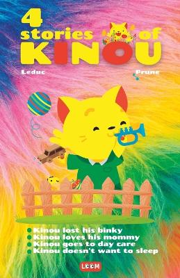 4 stories of Kinou: childrens book age 1-3 about emotions for boys and girls