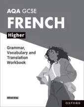 AQA GCSE French: AQA GCSE French Higher Grammar, Vocabulary and Translation Workbooks: Pack of 8