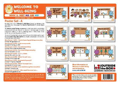 Welcome to Well-Being: Poster Pack A: Meet Mo & Ko