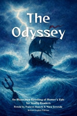 Homer's The Odyssey: Odysseus' Epic Journey - Adapted and Illustrated for Young Readers (British English Edition)