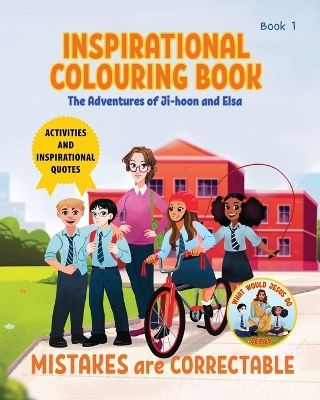 Inspirational Colouring Book 1: Mistakes are Correctable (What Would Jesus Do Series)