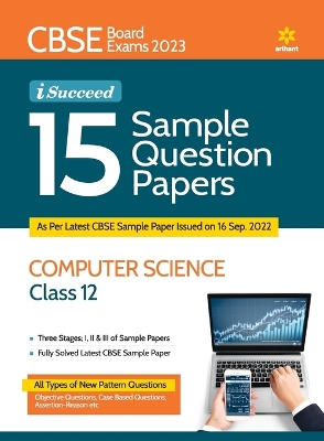 Cbse Board Exams 2023  I-Succeed 15 Sample Question Papers Computer Science Class 12th