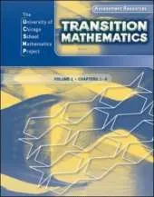 Transition Mathematics: Assessment Resources