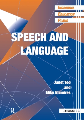 Individual Education Plans (IEPs): Speech and Language
