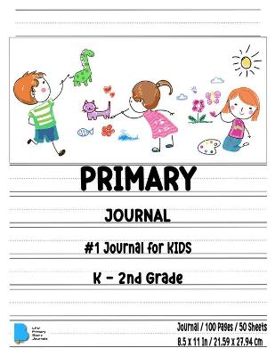 Primary Story Book: Dotted Midline and Picture Space Grades K-2 School Exercise Book Draw and Write 100 Story Pages - ( Kids Composition Note Books ) Durable Soft Cover Home School, Kindergarten v 2.0