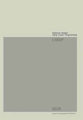 Optimum Design Using Linear Programming