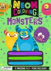 Neon Coloring: Monsters