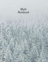 Math Notebook: 120 pages, math notebook, quad ruled workbook, 8.5 x 11 inch large soft cover journal, 5 squares per inch suited for kids and students, homeschooling