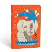 Baby Elephant Mini Unlined Hardcover Journal