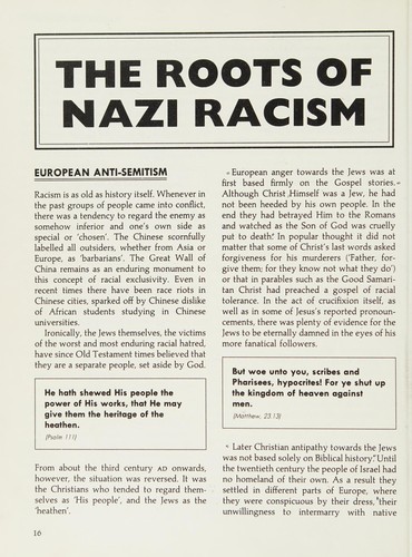 Racism in the Third Reich