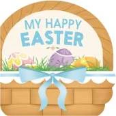 My Happy Easter: An Easter And Springtime Book For Kids