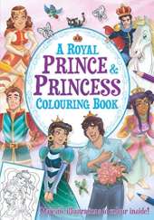 A Royal Prince and Princess Colouring Book