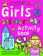 Girls' Sticker Activity: Preschool Sticker Activity