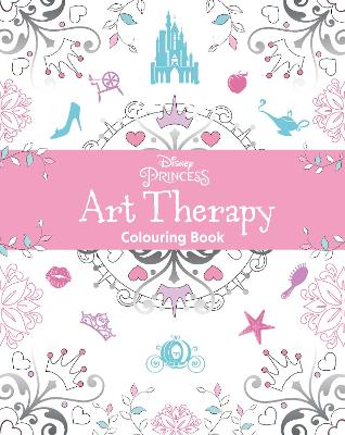 Disney Princess Art Therapy Colouring Book